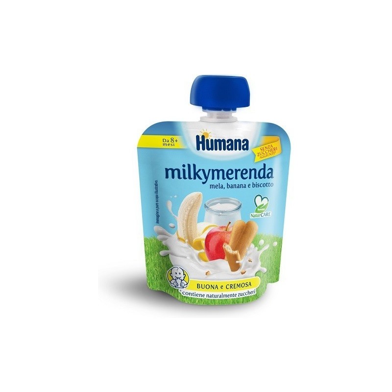 Milkymerenda mela-banana biscotto 100 g