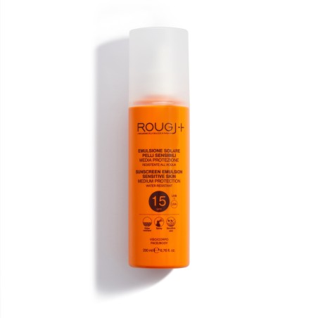 Rougj solare spf15 pelli sensibili 200 ml