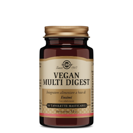 Vegan multi digest 50 tavolette masticabili