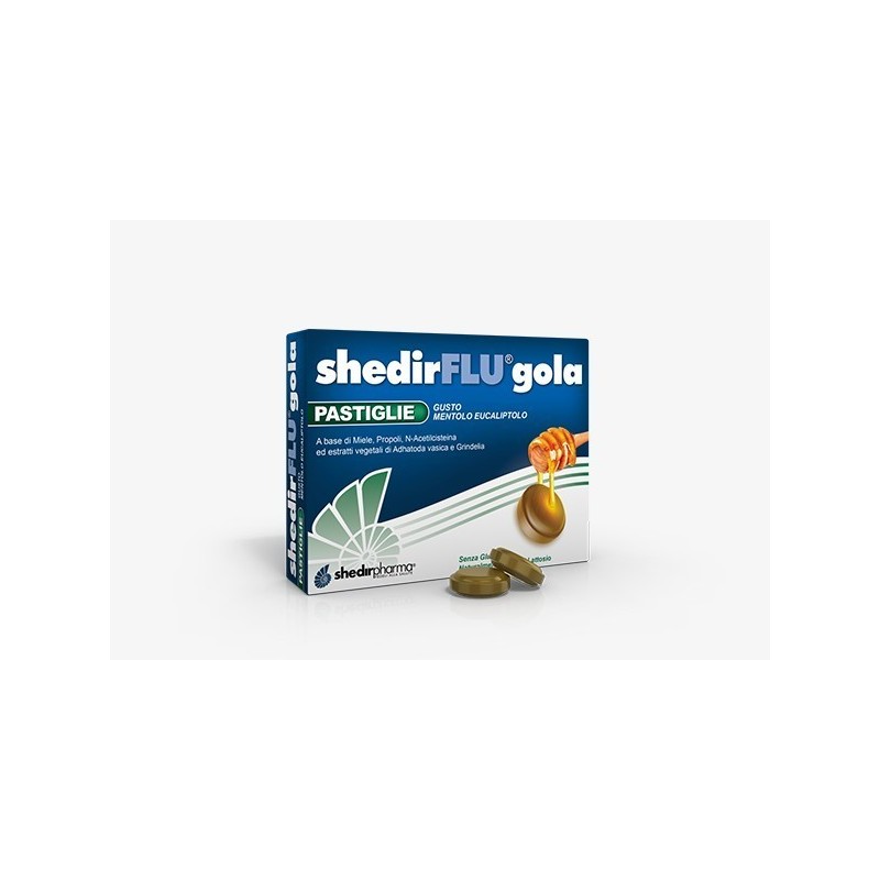 Shedirflu gola mentolo/eucalipto 36 pastiglie