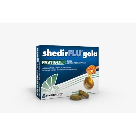 Shedirflu gola mentolo/eucalipto 36 pastiglie
