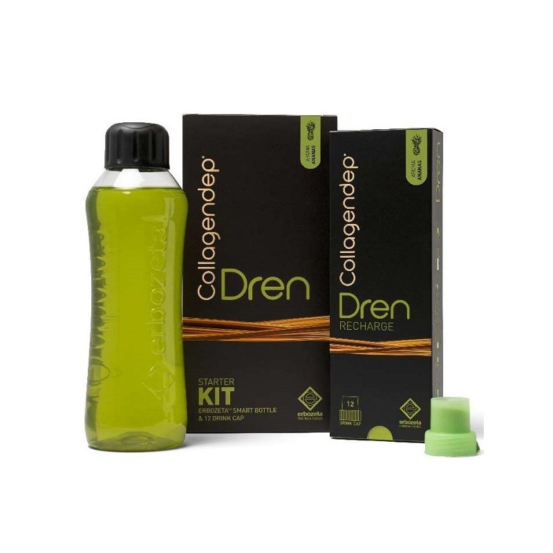 Collagendep dren starter kit 12 drink cap + smart bottle