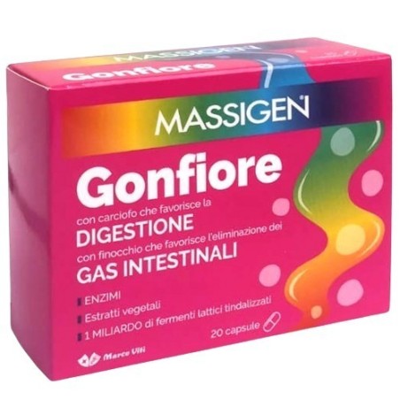 Massigen gonfiore 20 capsule