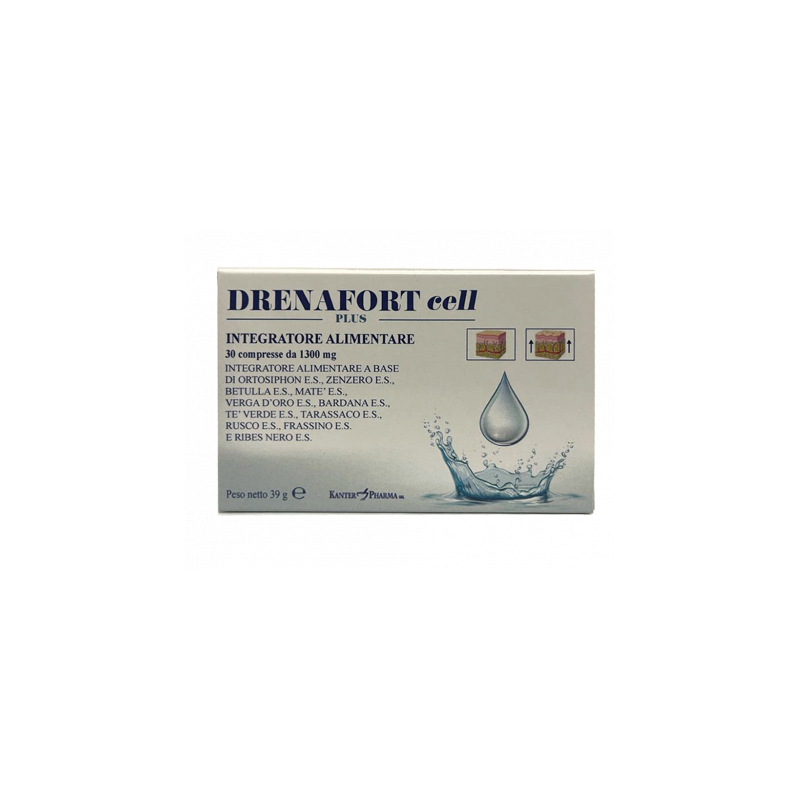 Drenafort cell plus 30 compresse