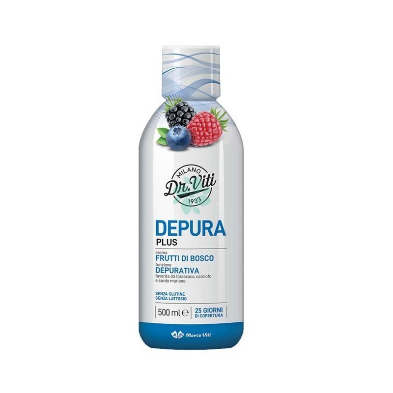 Depurativo plus frutti di bosco 500 ml Depurativo plus frutti di bosco 500 ml
