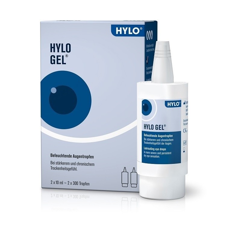 Hylo gel collirio 2 flaconcini da 10 ml