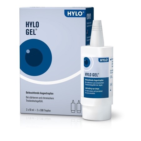 Hylo gel collirio 2 flaconcini da 10 ml
