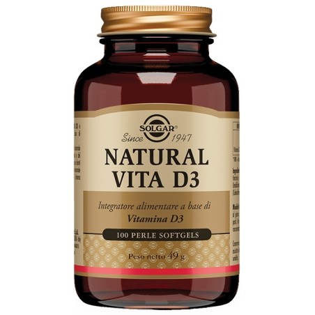 Natural vita d3 100 perle
