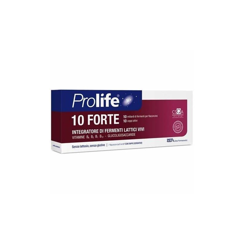 Prolife 10 forte 7 flaconcini da 8 ml Prolife 10 forte 7 flaconcini da 8 ml