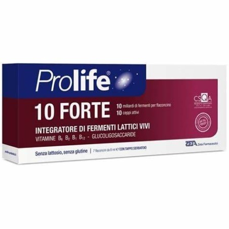 Prolife 10 forte 7 flaconcini da 8 ml Prolife 10 forte 7 flaconcini da 8 ml
