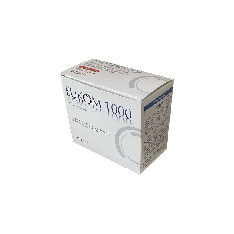 Eukom 1000 40 bustine orosolubili