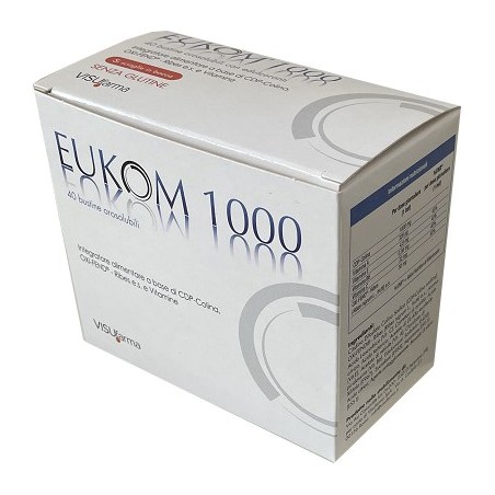 Eukom 1000 40 bustine orosolubili