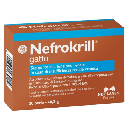 Nefrokrill gatto 30 perle