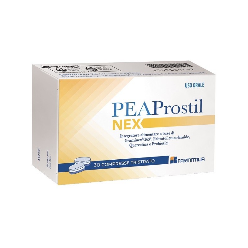Peaprostil nex 30 compresse tristrato Peaprostil nex 30 compresse tristrato