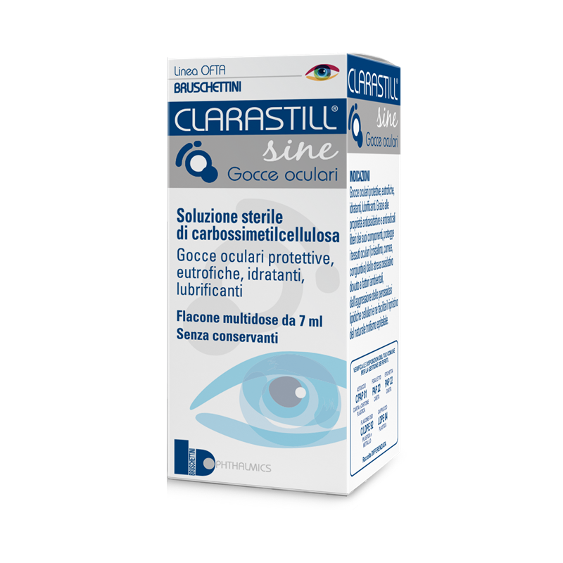 Clarastill sine gocce oculari 7 ml Clarastill sine gocce oculari 7 ml