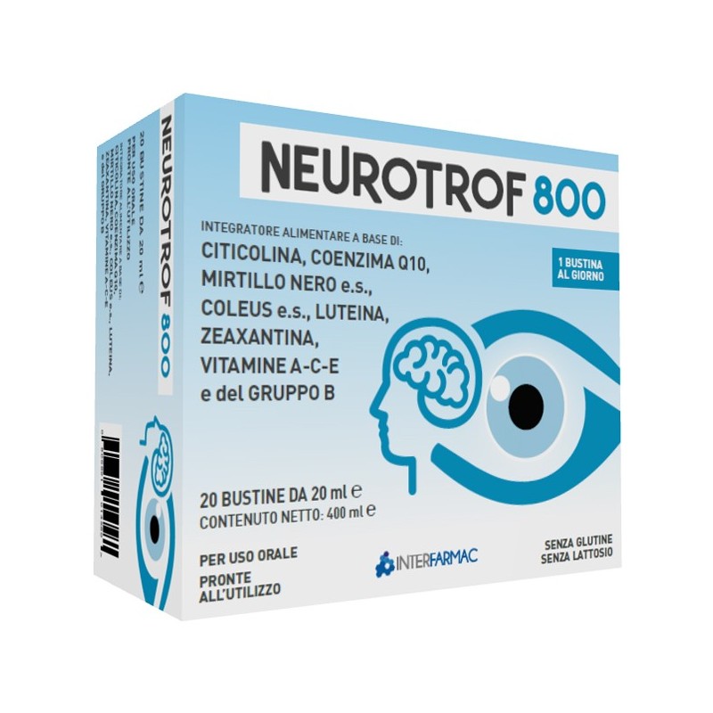 Neurotrof 800 20 bustine 20 ml