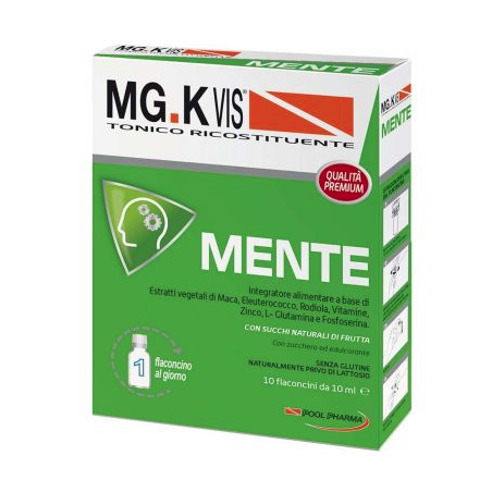 Mgk vis tonico ricostituente mente 10 flaconcini da 10 ml