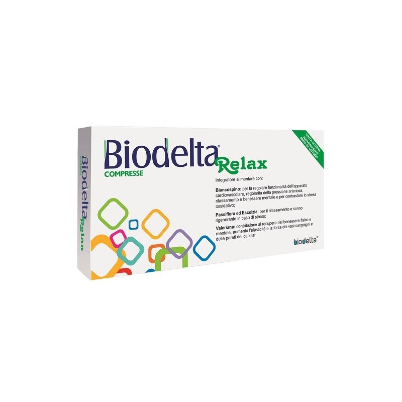 Biodelta relax 30 compresse