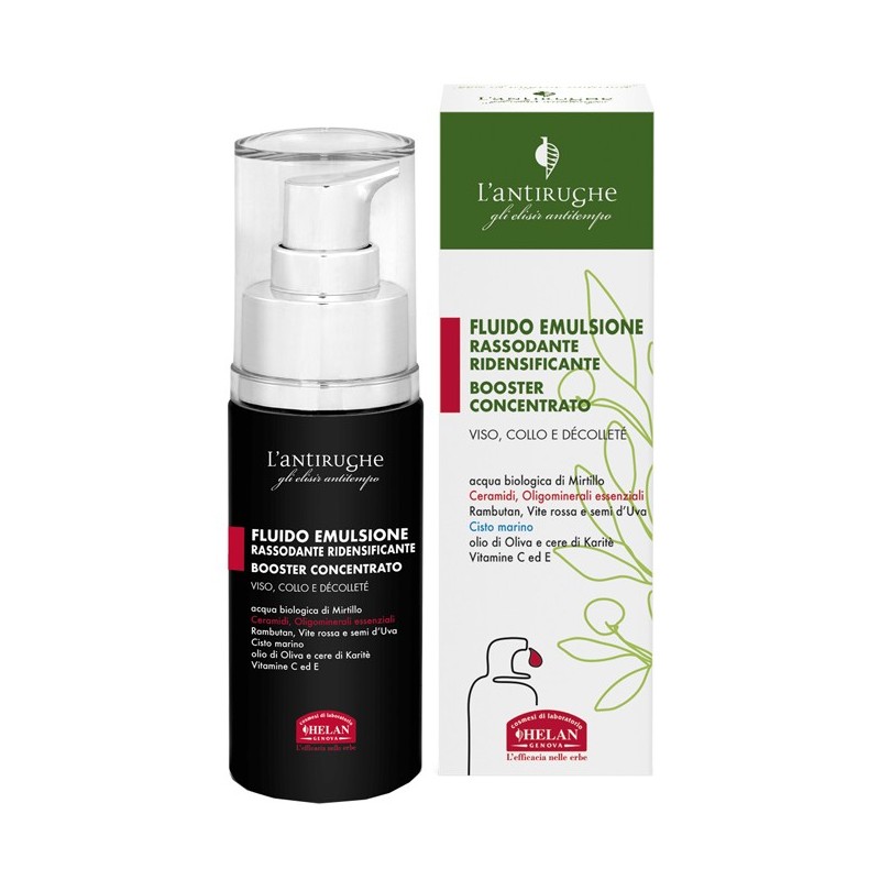 Elisir antitempo l'antirughe fluido emulsione rassodante ridensificante booster concentrato 30 ml