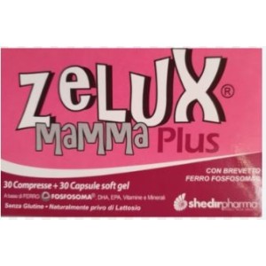 Zelux mamma plus 30 compresse + 30 capsule soft gel