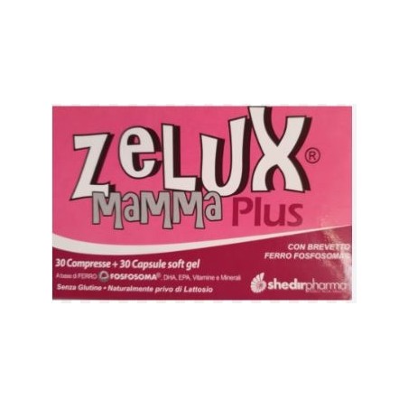 Zelux mamma plus 30 compresse + 30 capsule soft gel