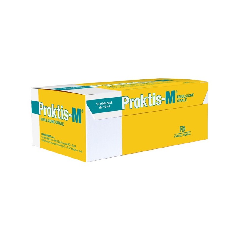 Proktis-m emulsione orale 10 stick da 10 ml