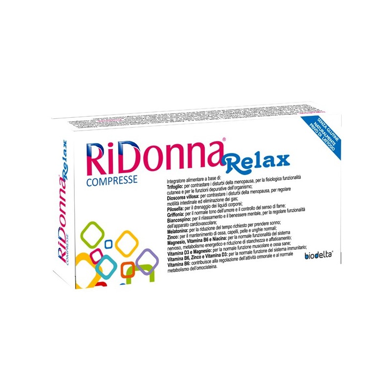 Ridonna relax 30 compresse Ridonna relax 30 compresse