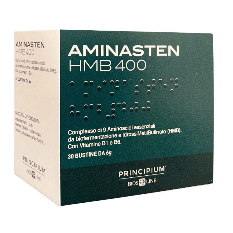 Principium aminasten hmb400 biosline 30 bustine