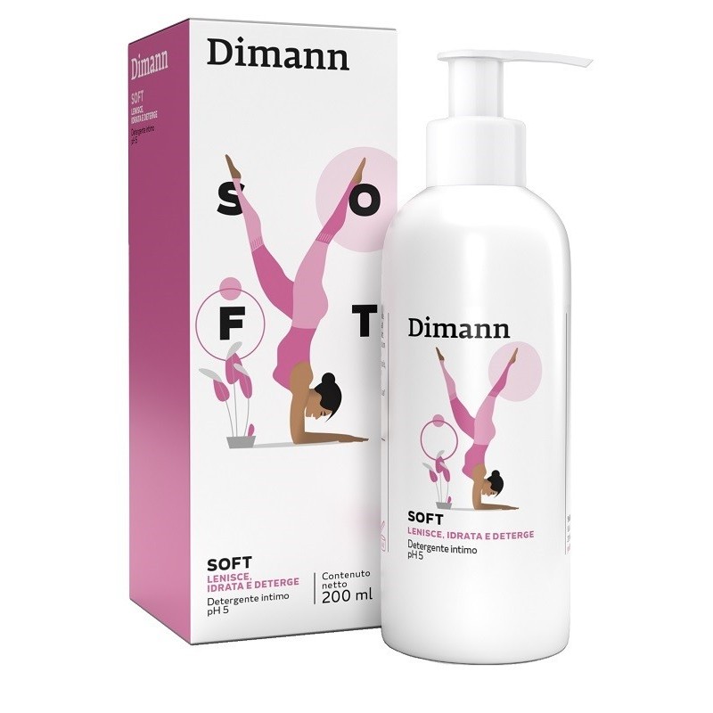Dimann soft detergente intimo ph 5 200 ml Dimann soft detergente intimo ph 5 200 ml