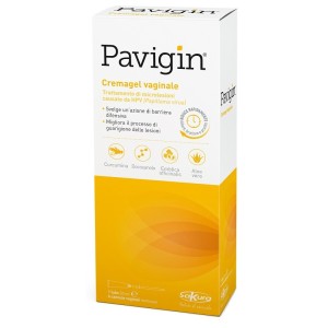 Pavigin cremagel vaginale 30 ml con 6 cannule vaginali monouso