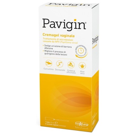 Pavigin cremagel vaginale 30 ml con 6 cannule vaginali monouso