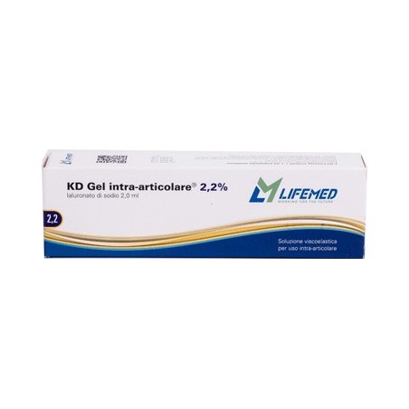 Siringa intra-articolare kd gel 2,2% acido ialuronico 2 ml
