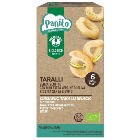 Panito taralli senza glutine e senza lievito 180 g