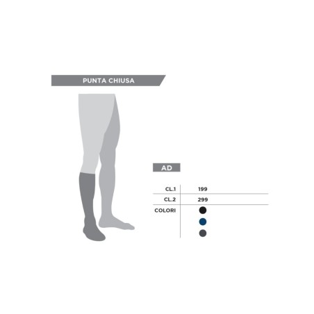 Modasana gambaletto 18/20 mmhg cotone nero taglia xxxl 1 paio Modasana gambaletto 18/20 mmhg cotone nero taglia xxxl 1 paio