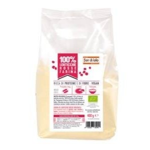 Fior di loto farina di lenticchie rosse bio 400 g