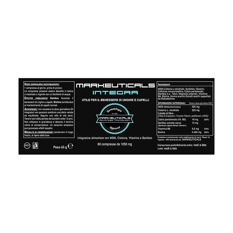 Markeuticals integra 60 compresse