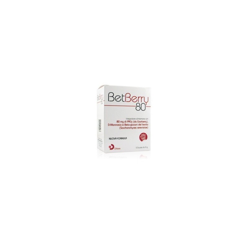 Betberry 80 10 bustine Betberry 80 10 bustine