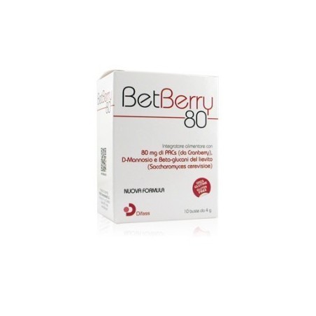 Betberry 80 10 bustine Betberry 80 10 bustine