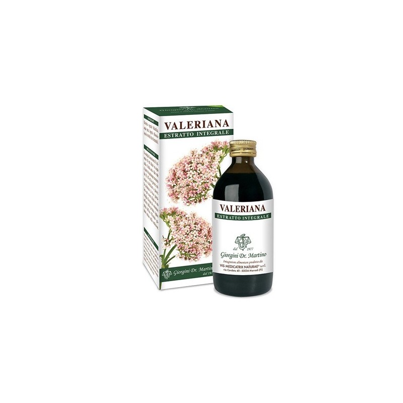 Valeriana estratto integrale 200 ml Valeriana estratto integrale 200 ml