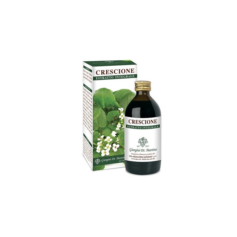 Crescione estratto integrale 200 ml Crescione estratto integrale 200 ml