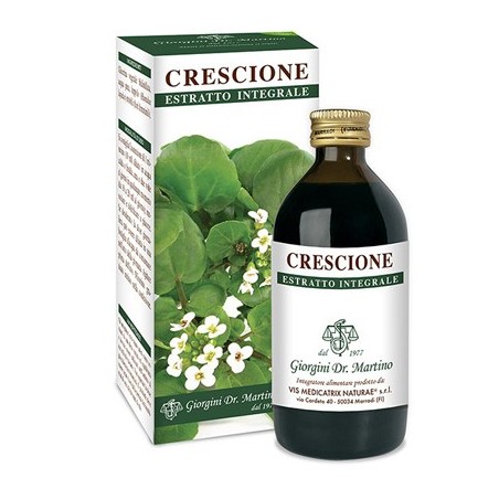 Crescione estratto integrale 200 ml Crescione estratto integrale 200 ml