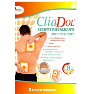 Cliadol cerotti autoriscaldanti schiena 2 pezzi