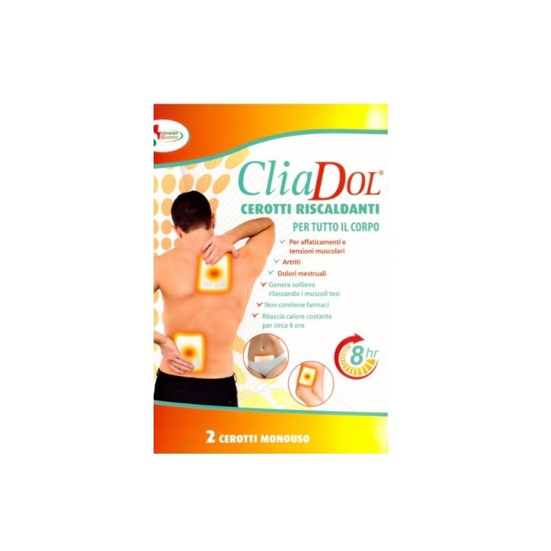 Cliadol cerotti autoriscaldanti schiena 2 pezzi