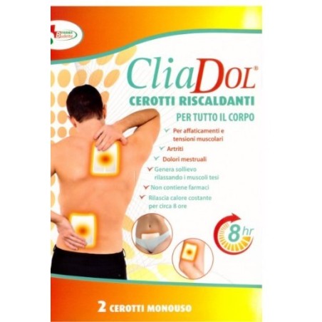 Cliadol cerotti autoriscaldanti schiena 2 pezzi
