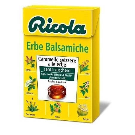 Ricola erbe balsamiche senza zucchero 50 g