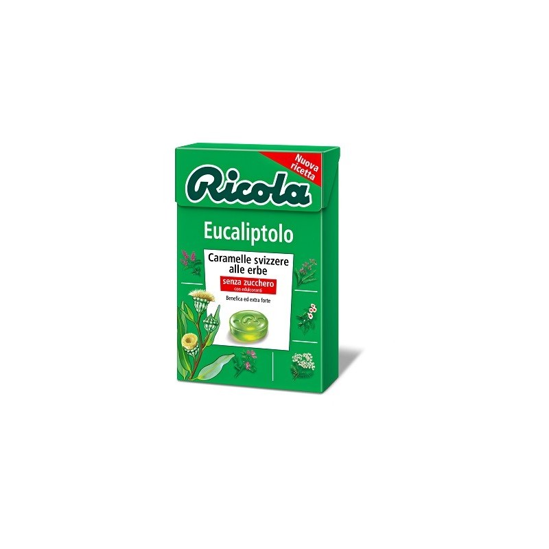 Ricola eucaliptolo senza zucchero 50 g