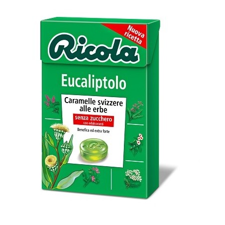 Ricola eucaliptolo senza zucchero 50 g