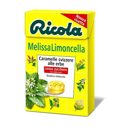 Ricola melissa limoncella senza zucchero 50 g