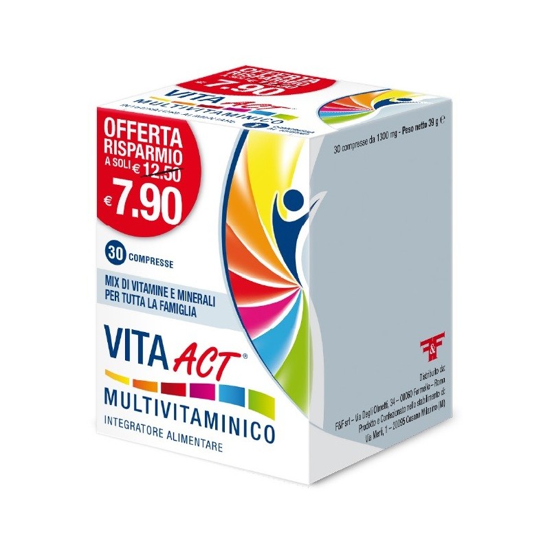 Vita act multivitaminico 30 compresse