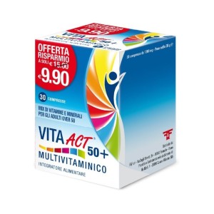 Vita act 50+ multivitaminico 30 compresse
